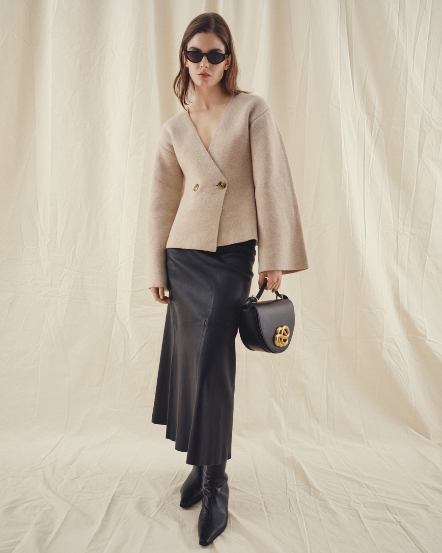 Tinley Stretch-Wool Cardigan