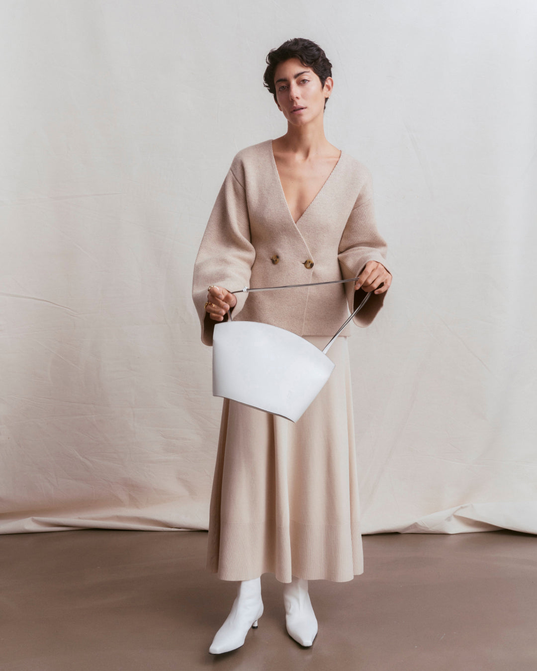Tinley Stretch-Wool Cardigan