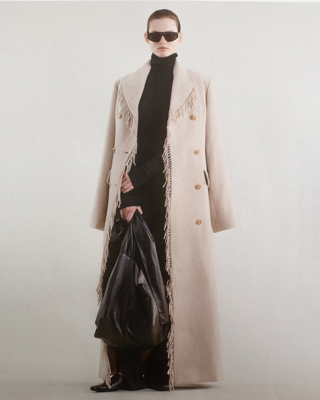 Gardeniia Fringe Coat