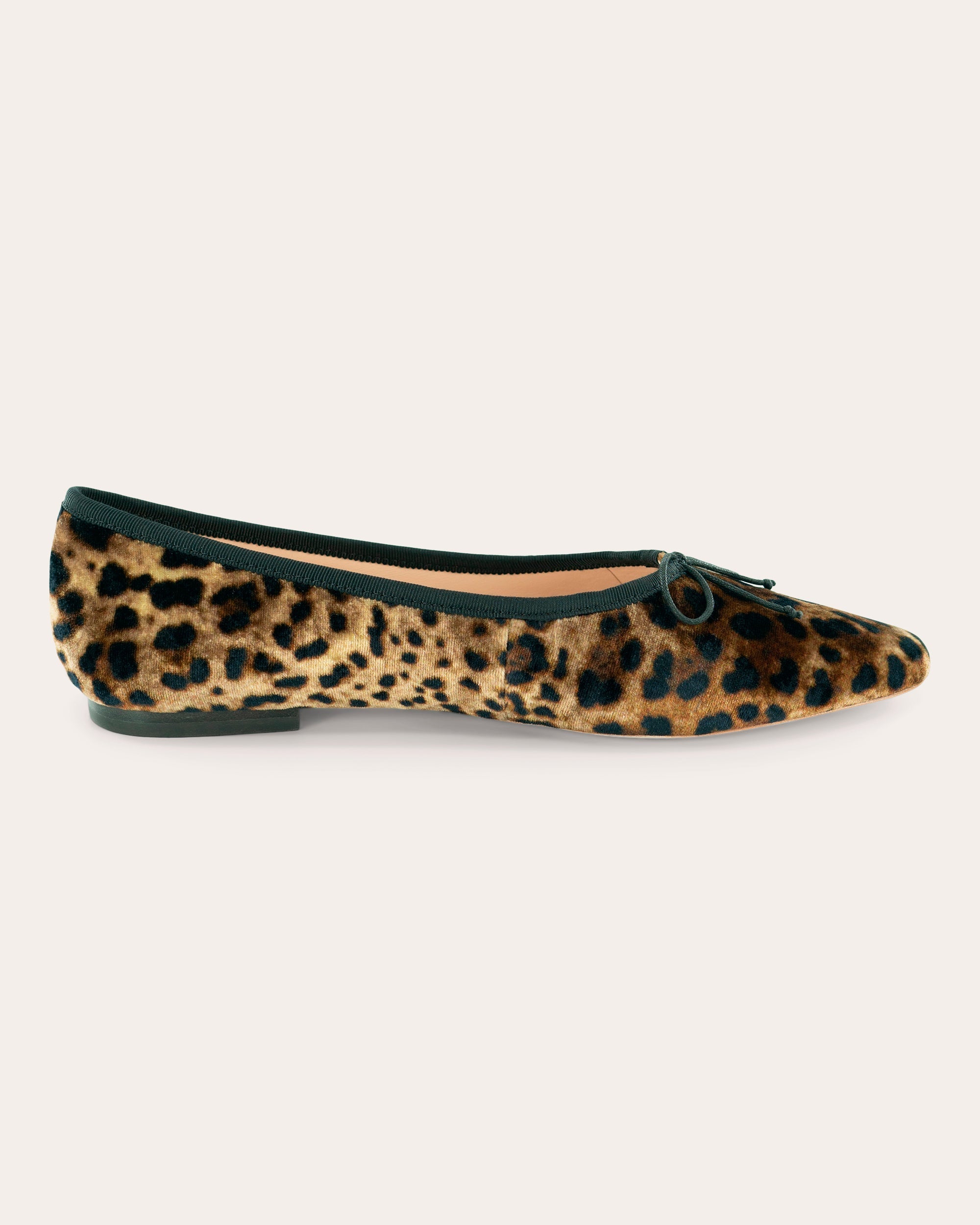Mocha Leopard Georgie Ballet Flat