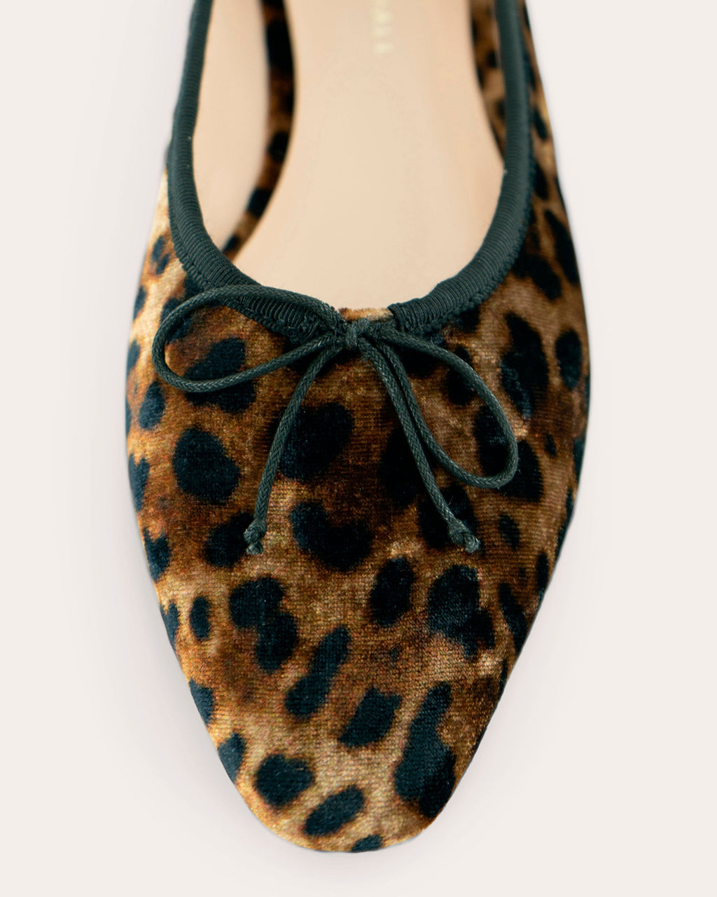 Mocha Leopard Georgie Ballet Flat