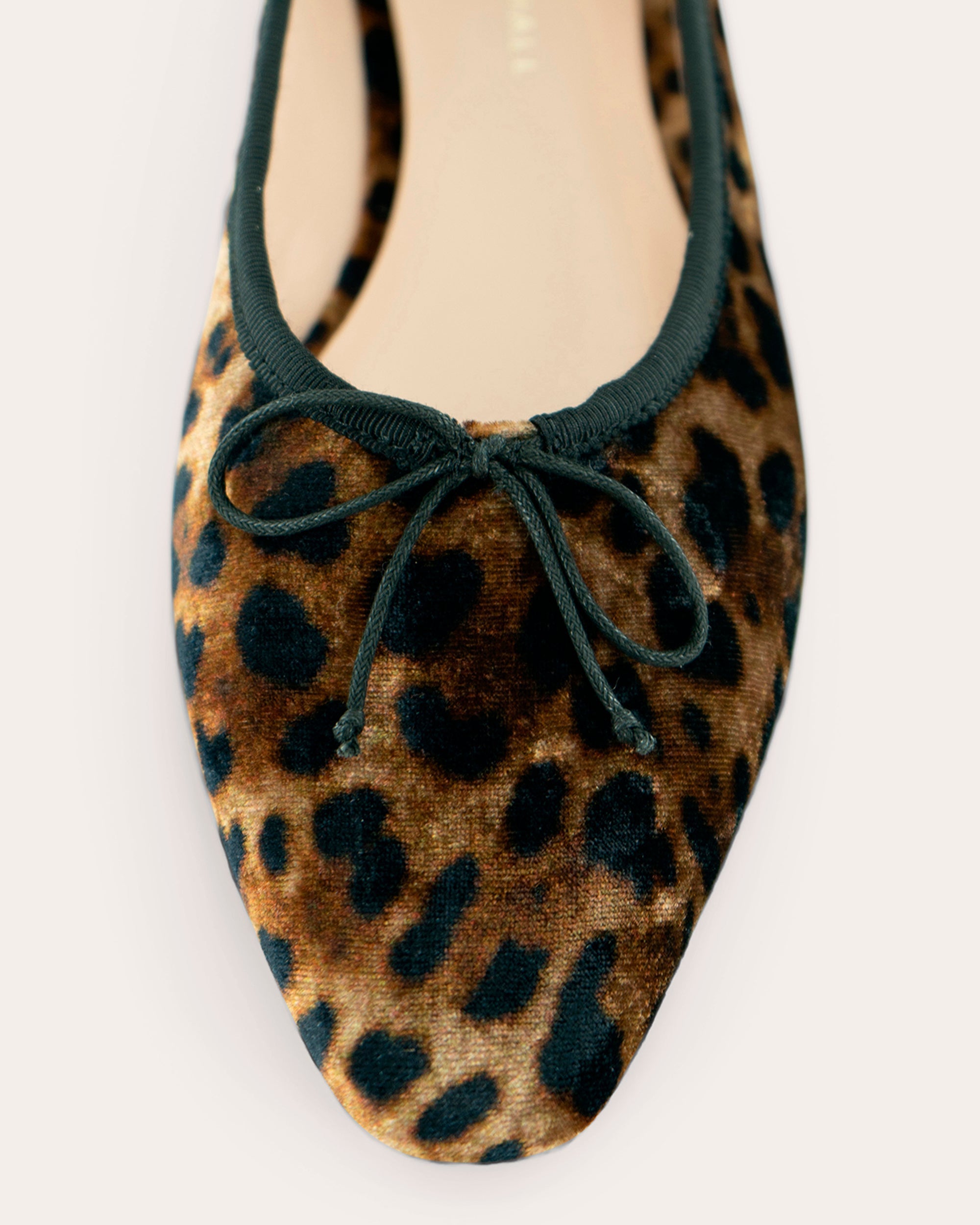 Mocha Leopard Georgie Ballet Flat