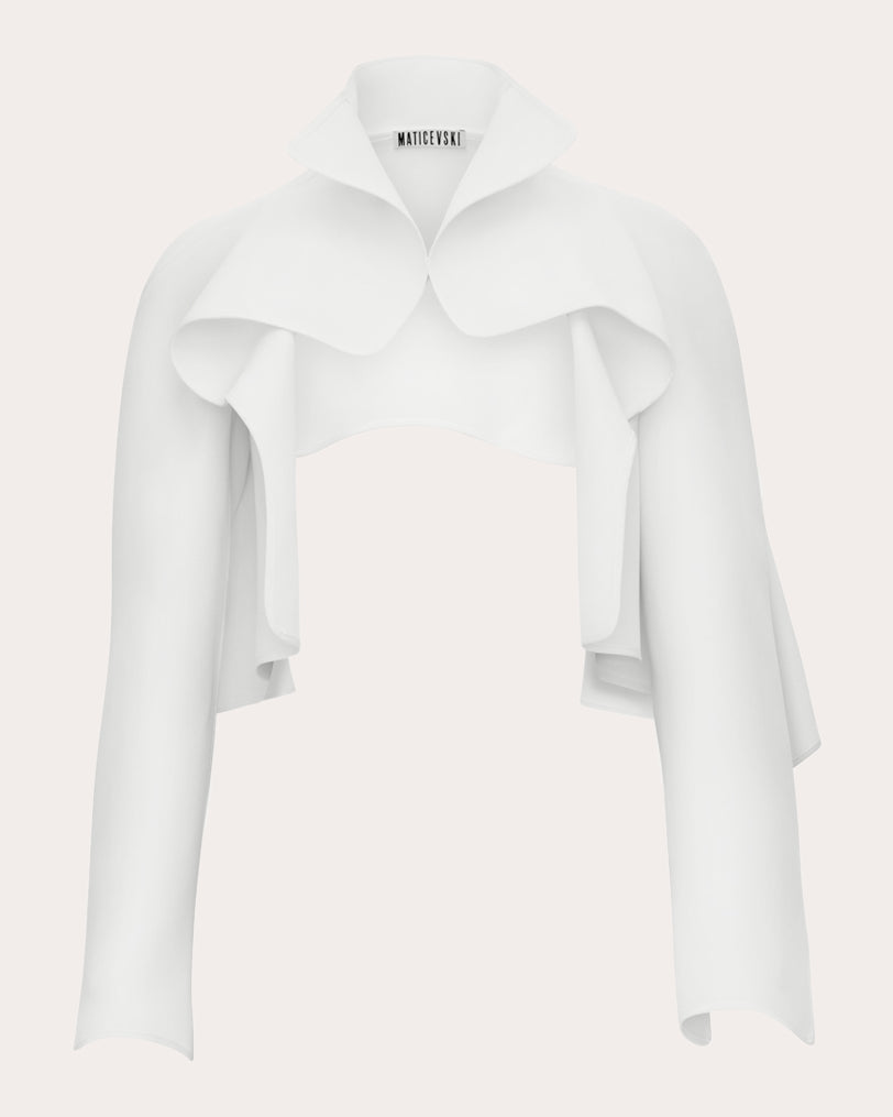 Zest Paneled Cropped Jacket