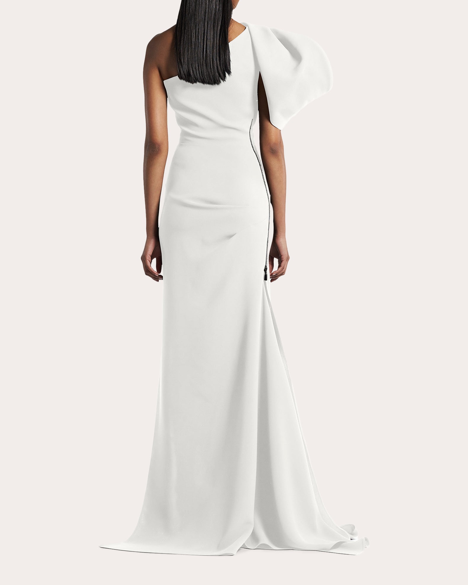 Narcisse Structured Drape Gown