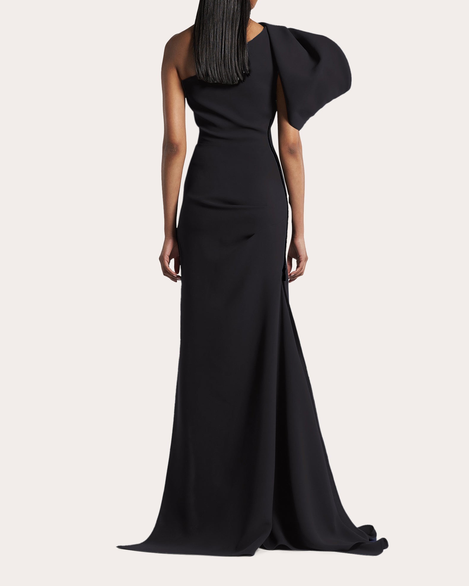 Narcisse Structured Drape Gown