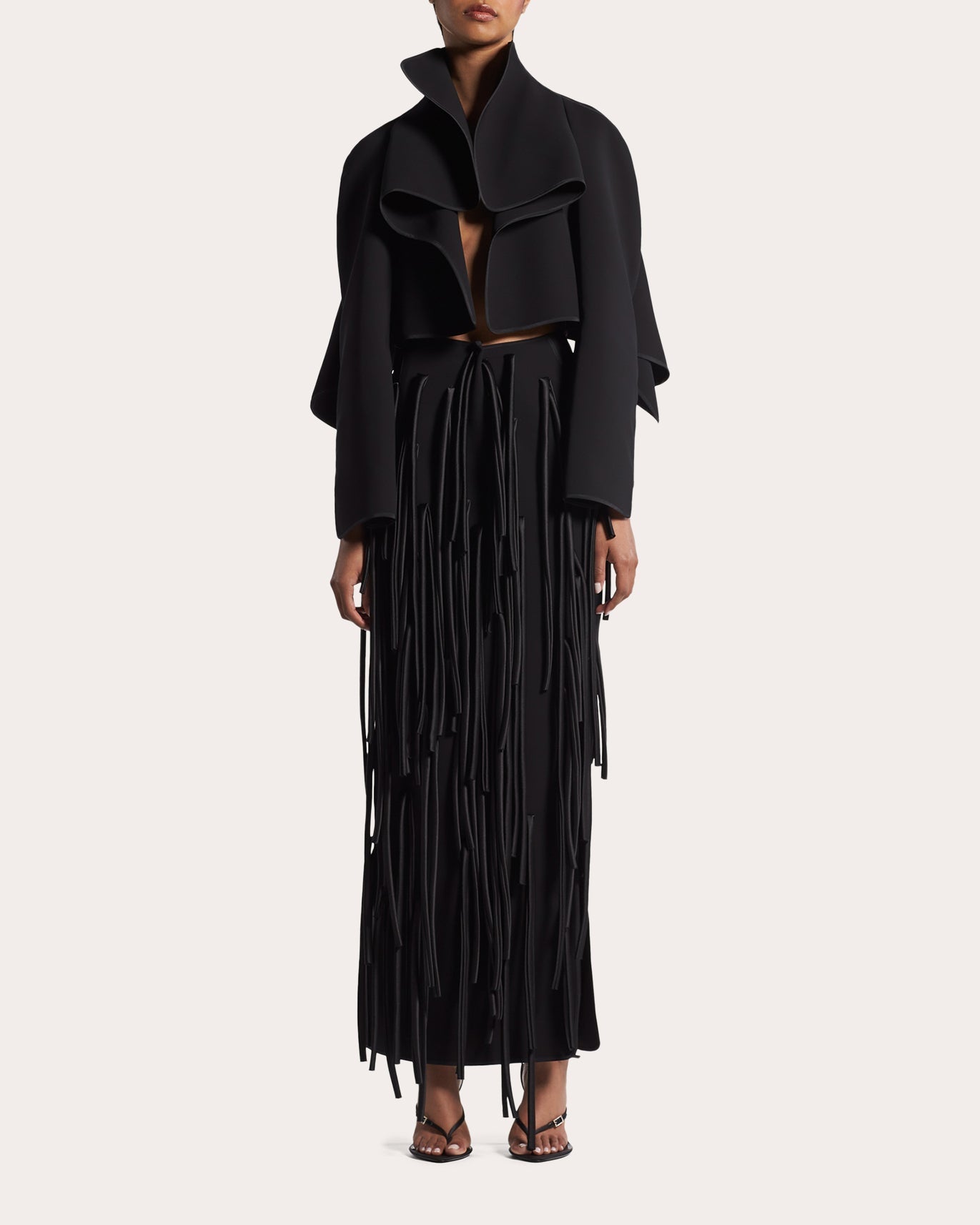 Zest Paneled Cropped Jacket