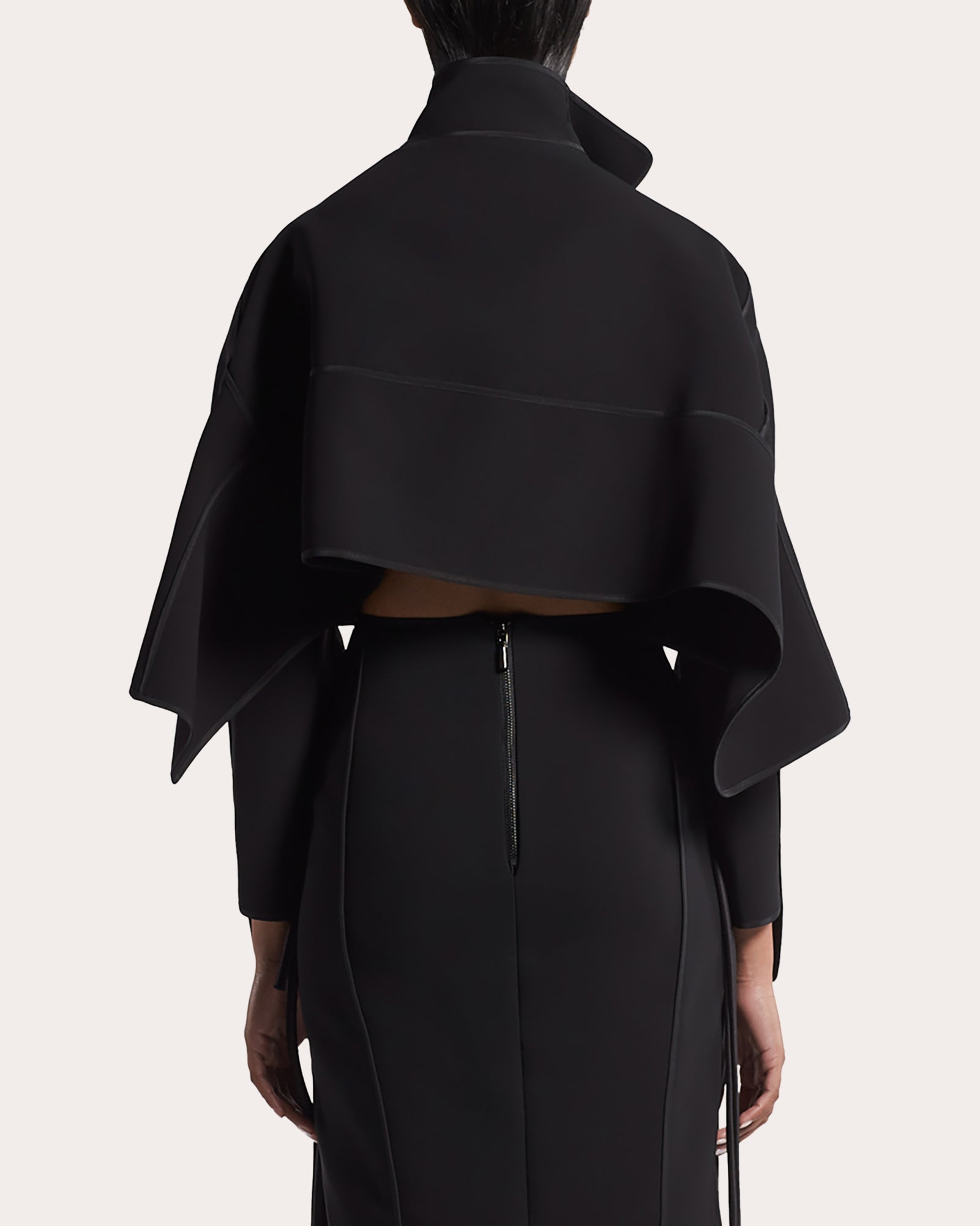 Zest Paneled Cropped Jacket