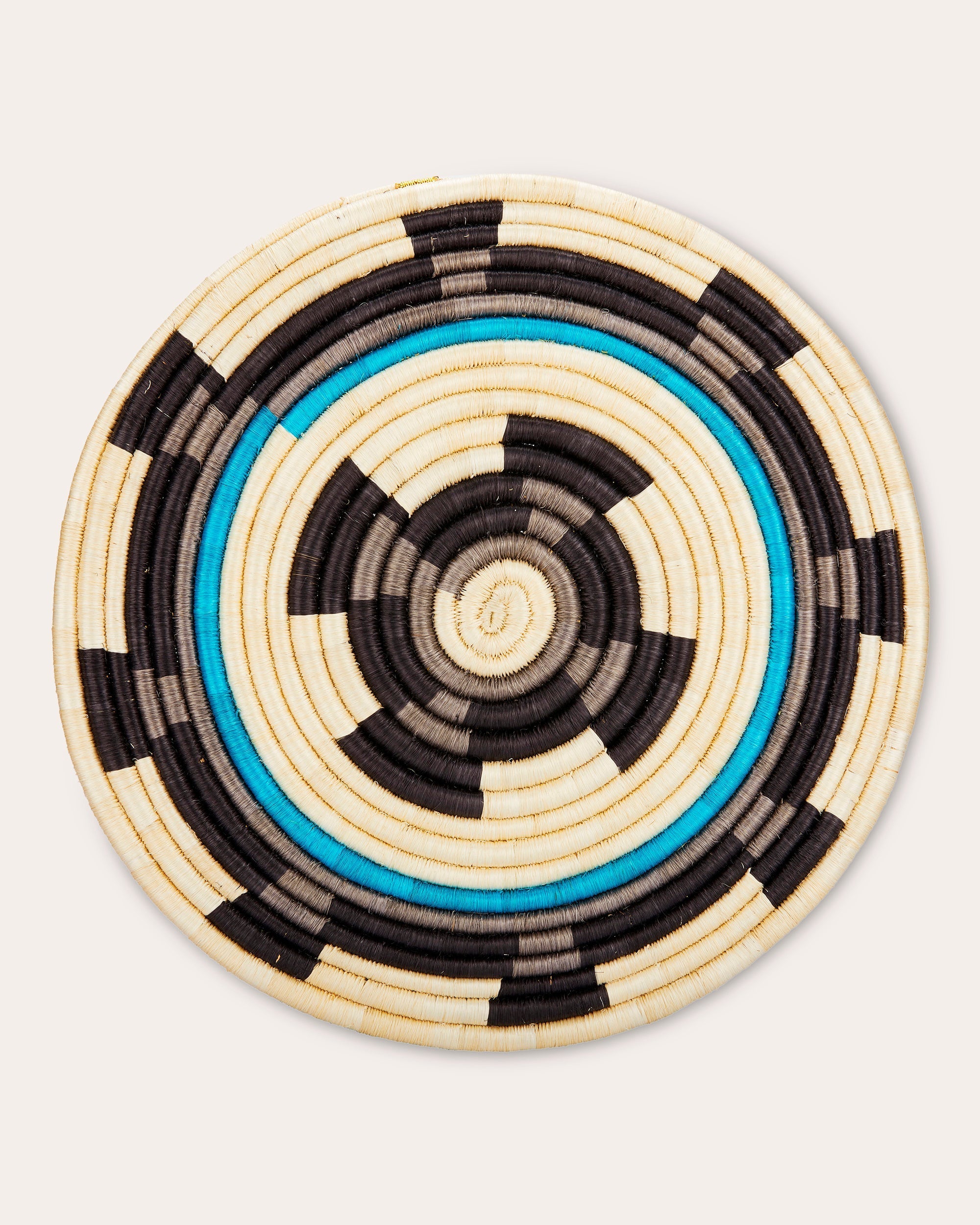 Set-of-Two Black Placemats