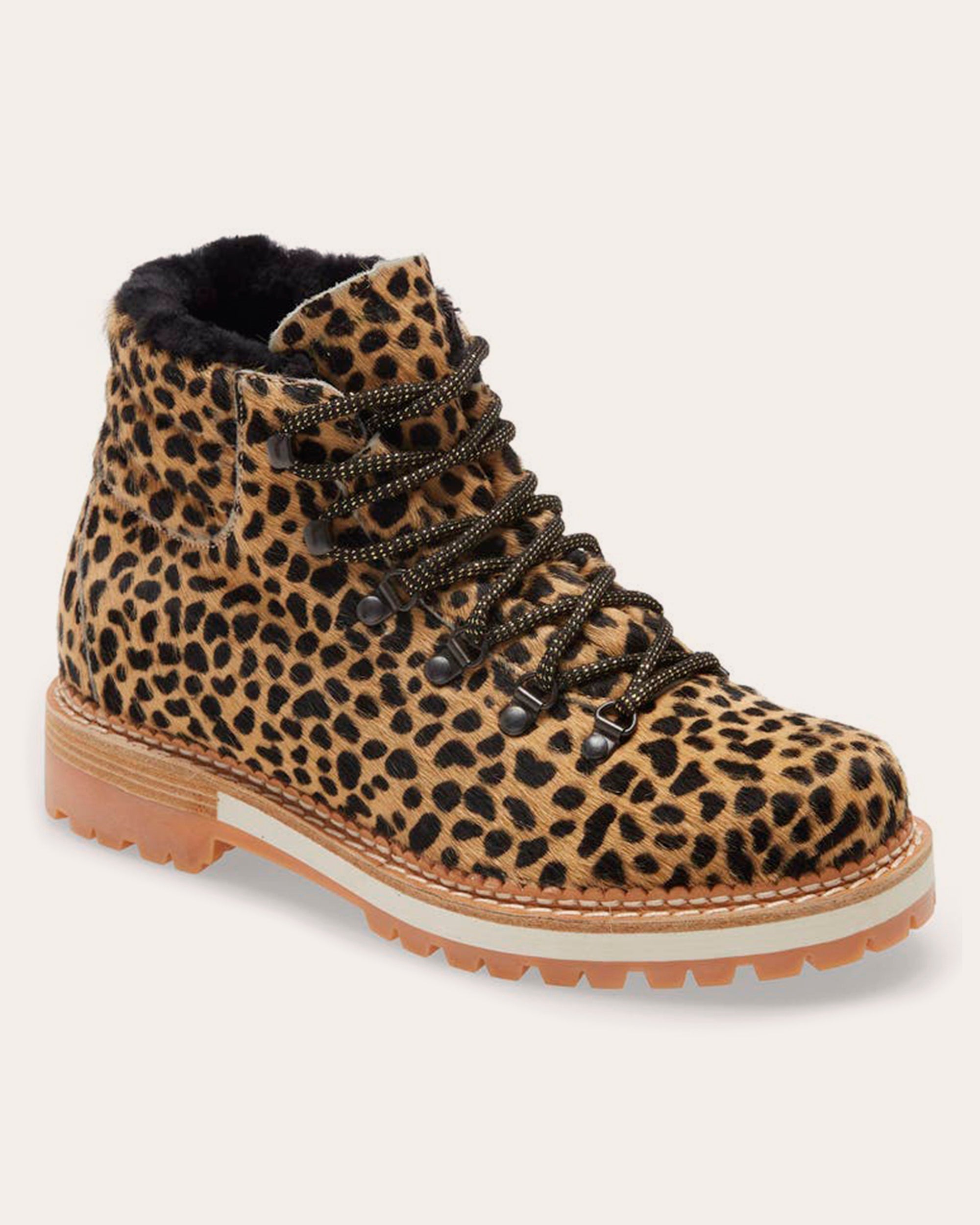 Leopard Print Marlena Shearling Boot