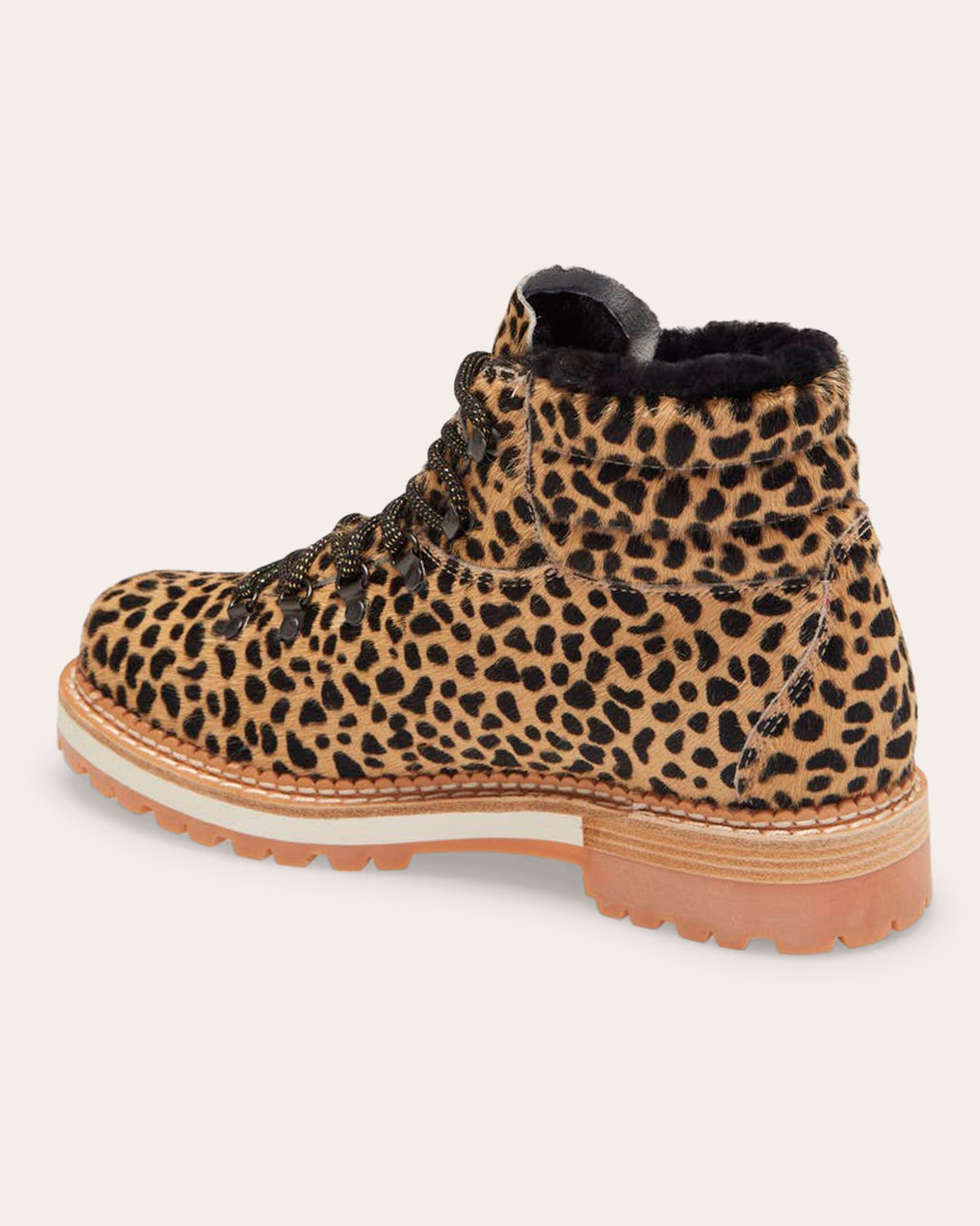 Leopard Print Marlena Shearling Boot