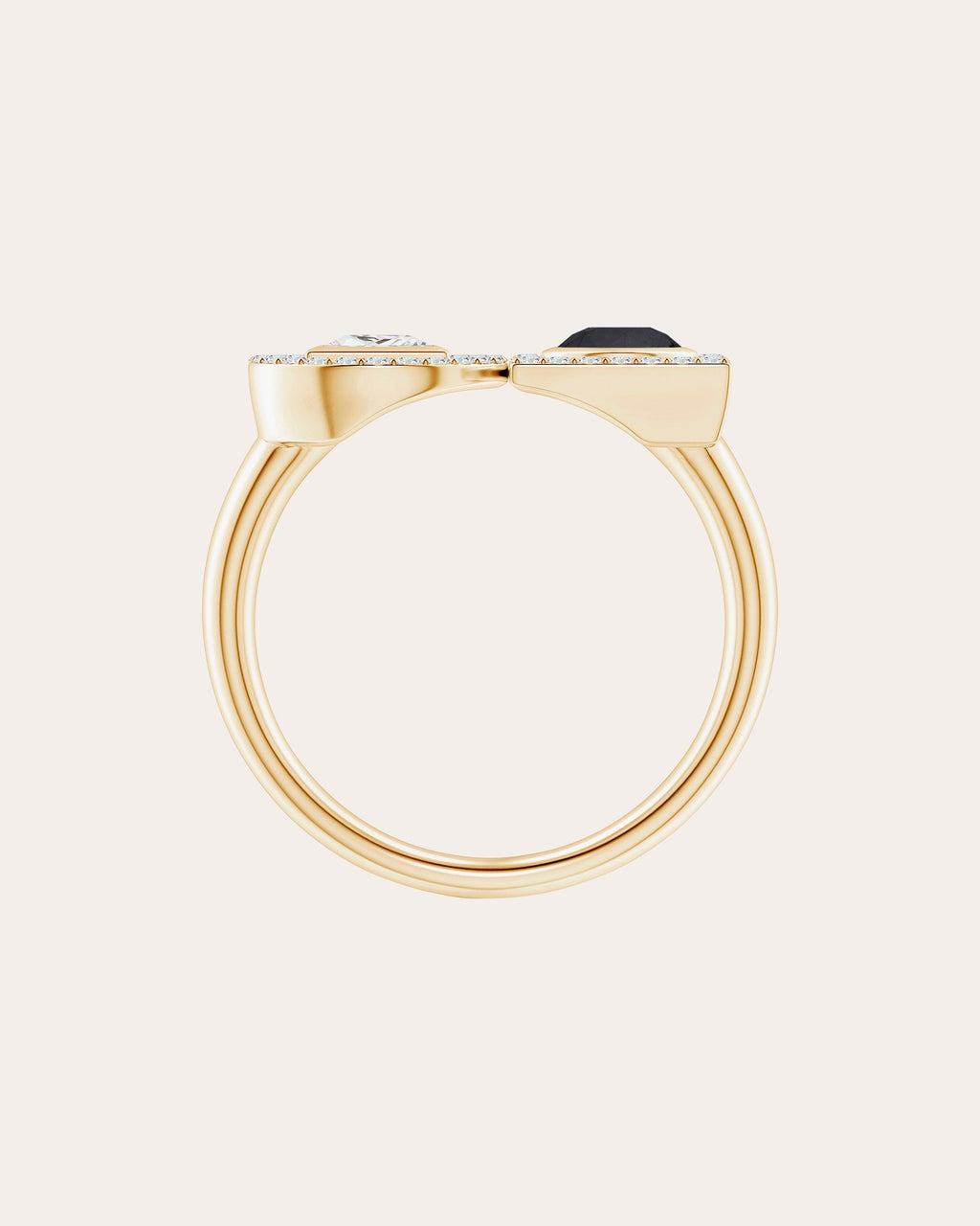 Infinity 14K Gold Diamond Ring