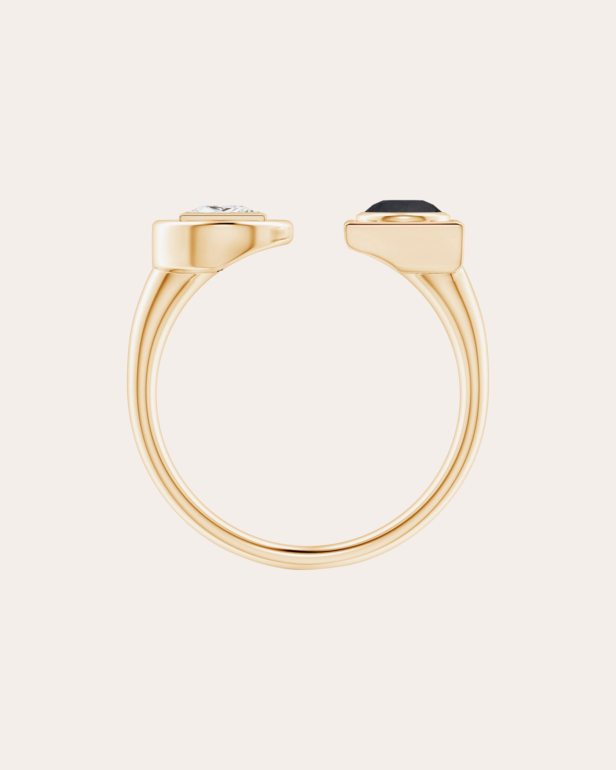 Infinity 14K Gold Diamond Ring