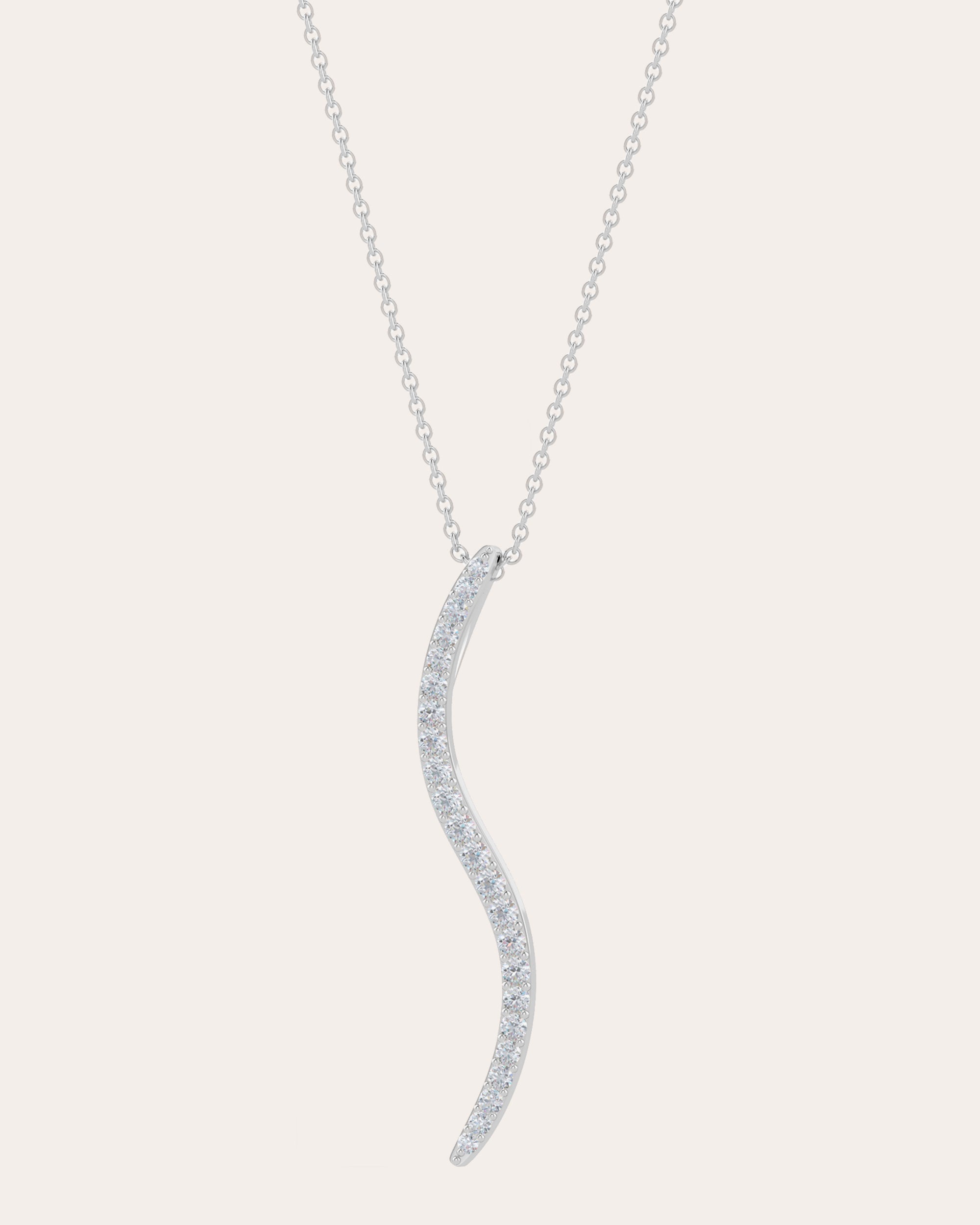 Shangri-La 14K Gold Diamond Pendant Necklace