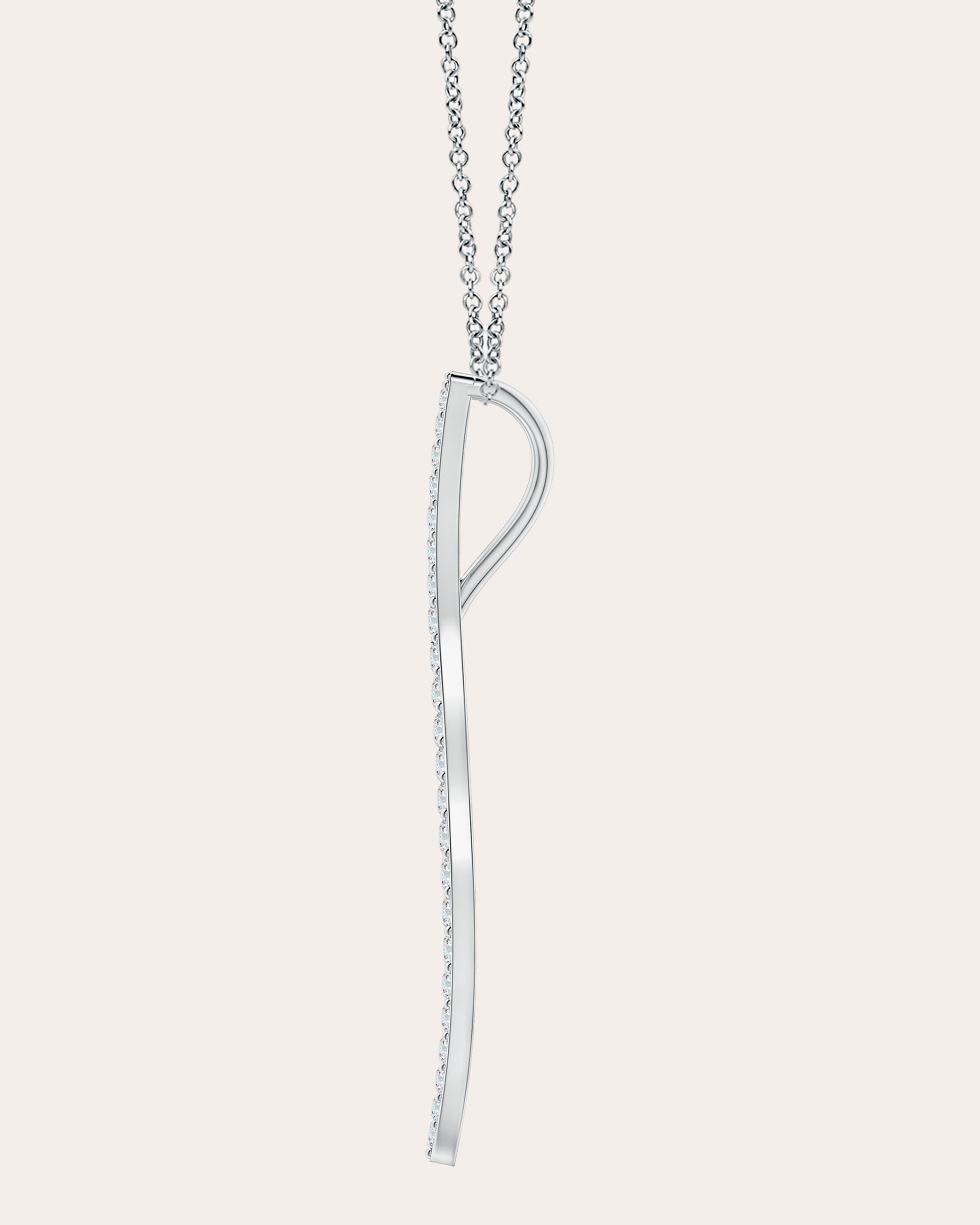 Shangri-La 14K Gold Diamond Pendant Necklace