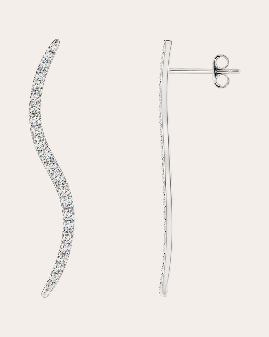 Shangri-La 14K Gold Diamond Earrings