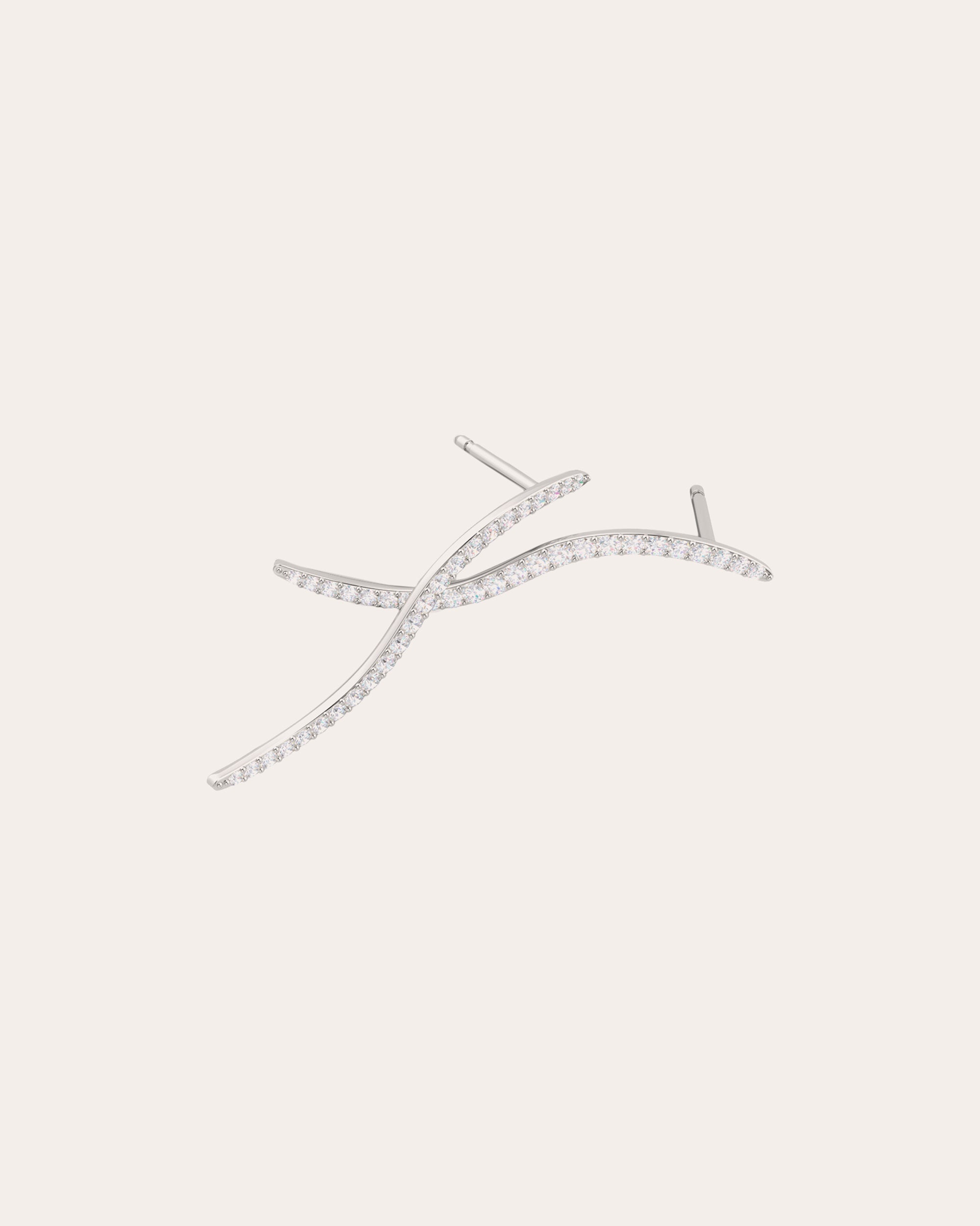 Shangri-La 14K Gold Diamond Earrings
