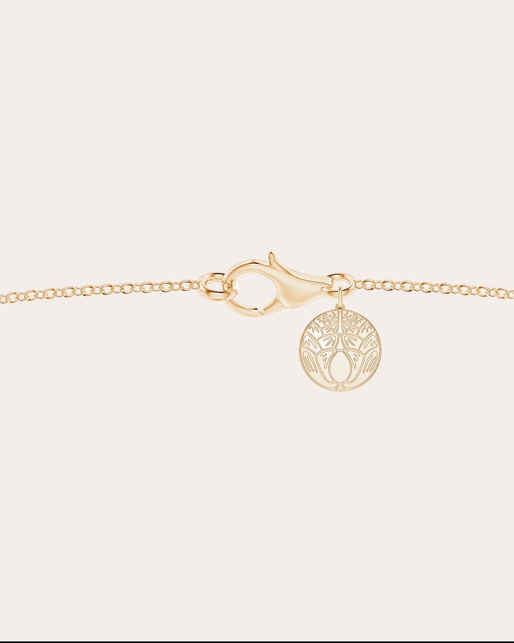 Bamboo 14K Gold Pearl and Diamond Lariat Necklace