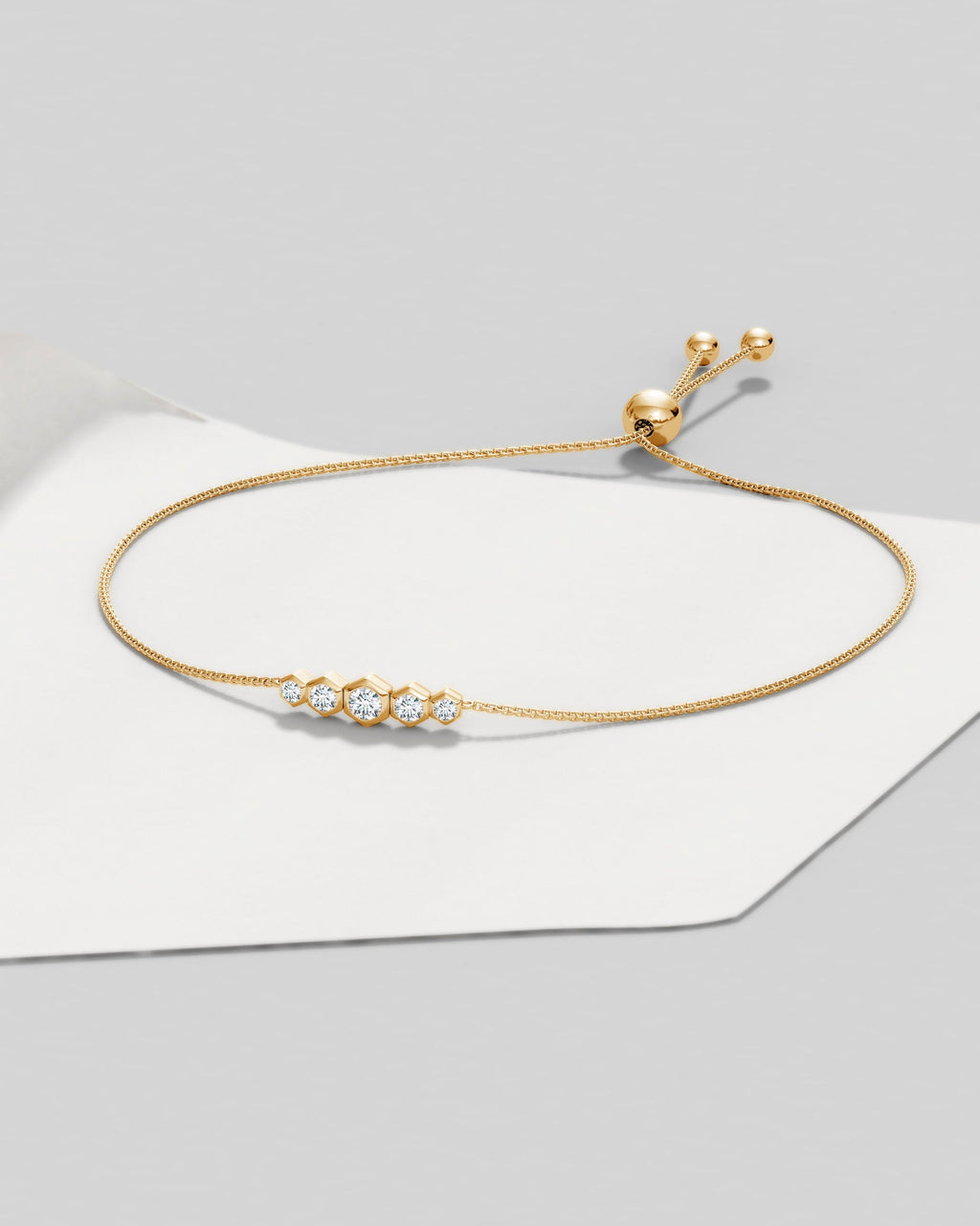 Journey 14K Gold Diamond Bracelet