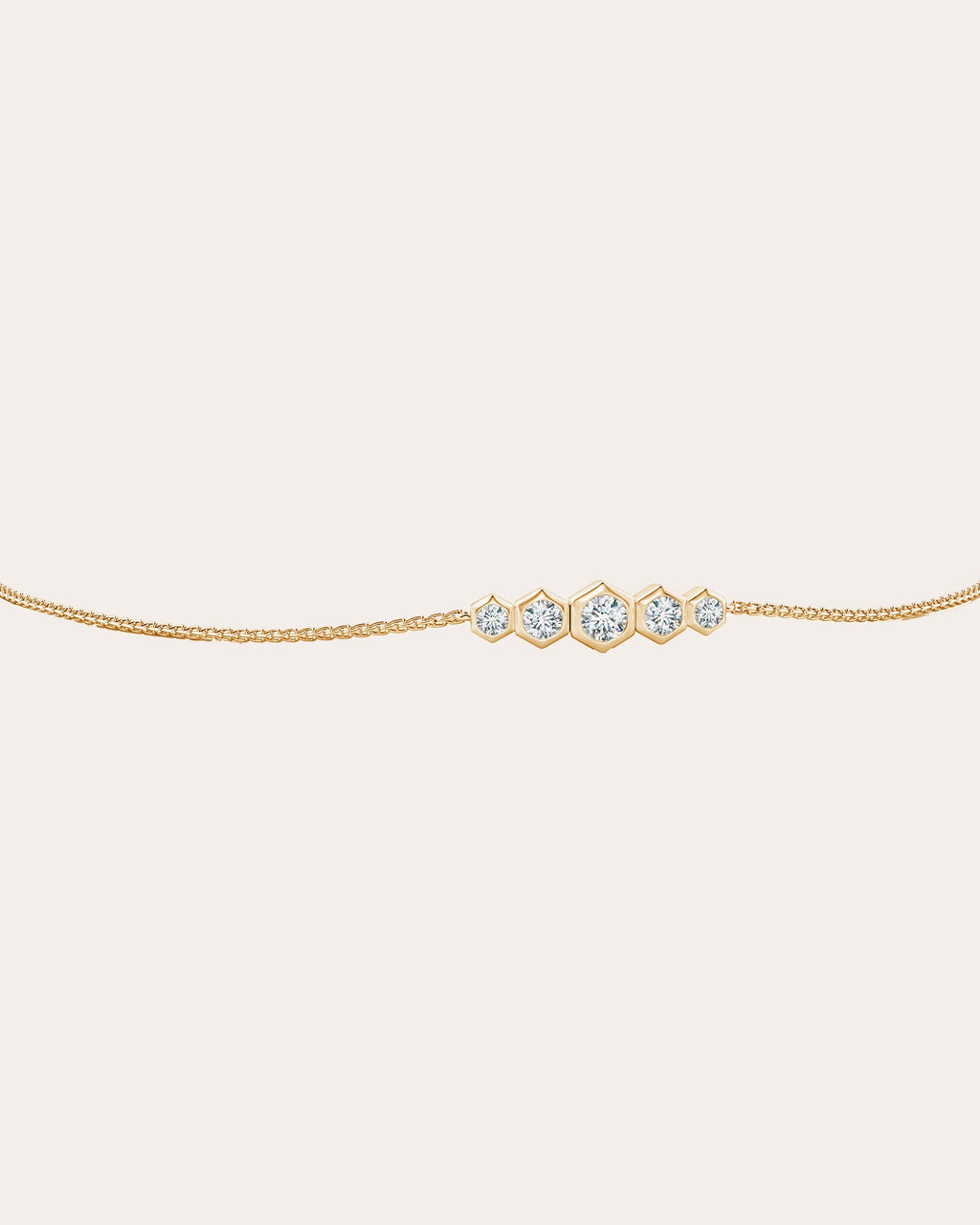 Journey 14K Gold Diamond Bracelet