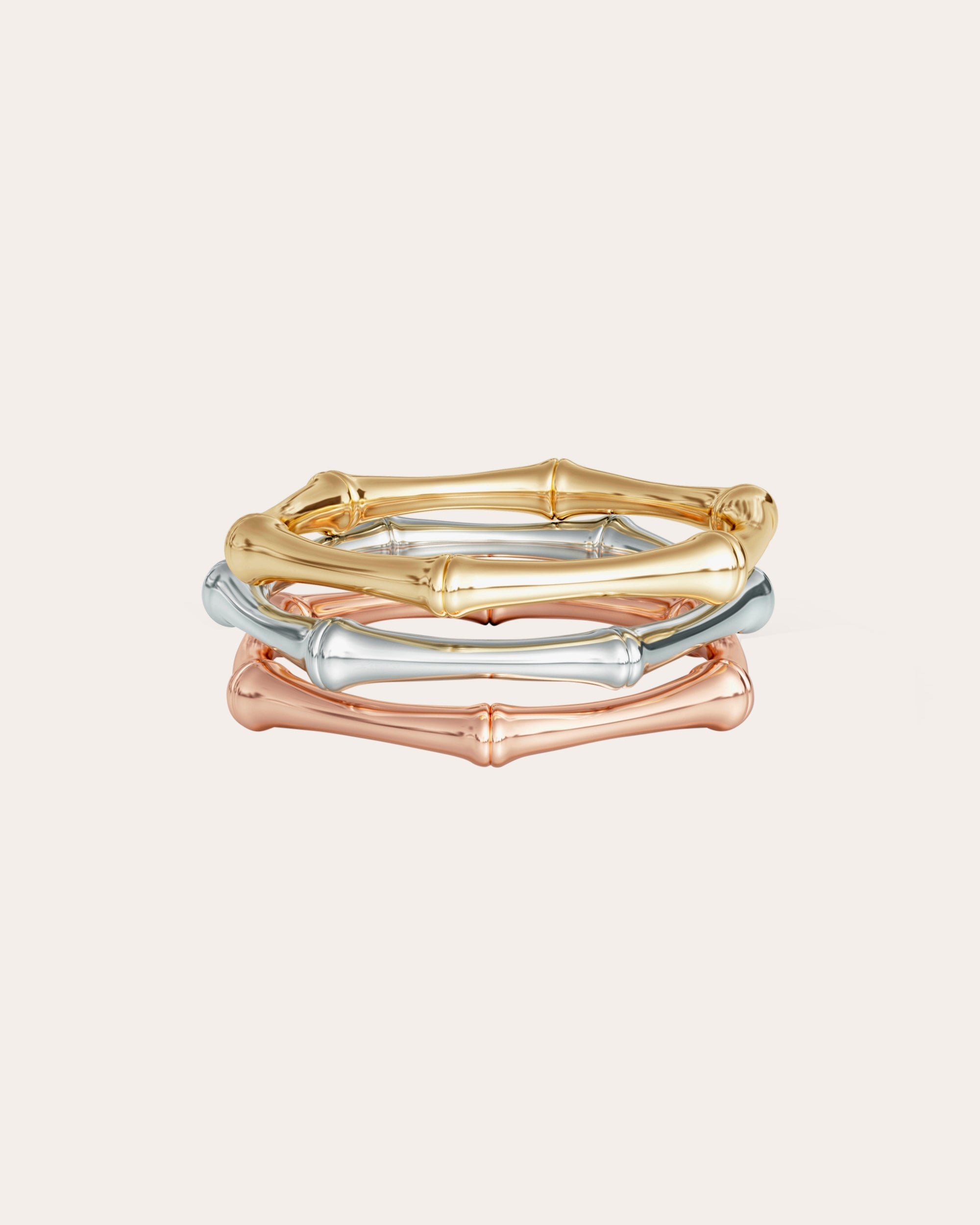 Indochine Bamboo 14K Gold Ring