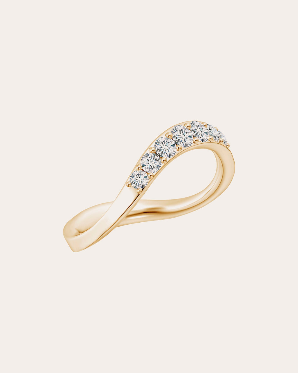 Shangri-La 14K Gold Diamond Ring