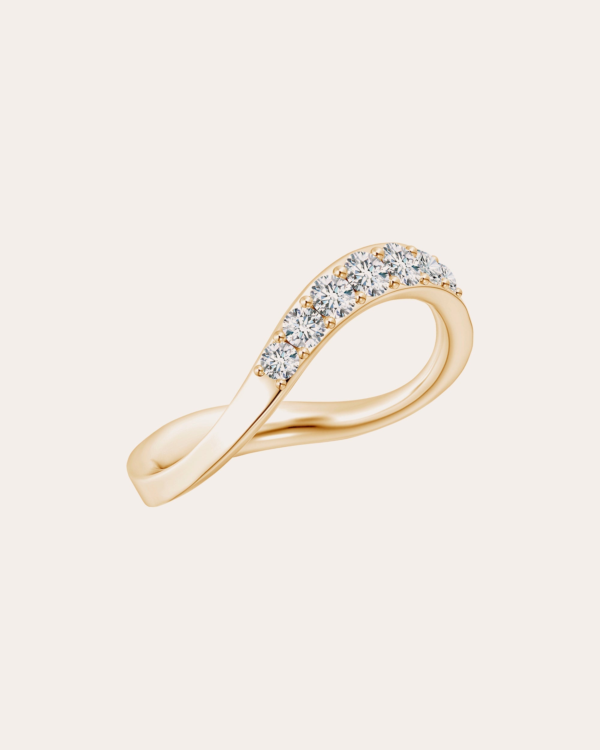 Shangri-La 14K Gold Diamond Ring