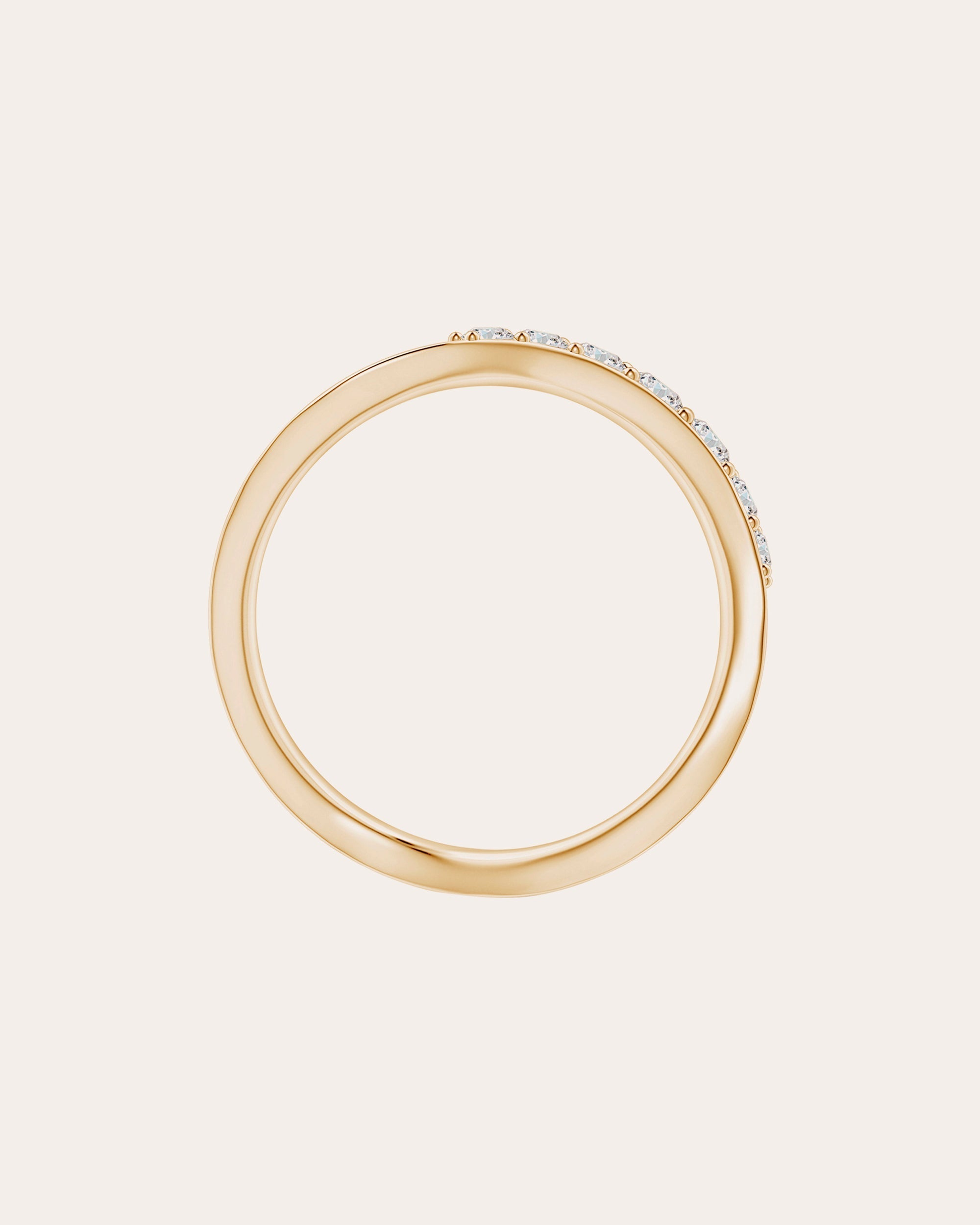 Shangri-La 14K Gold Diamond Ring
