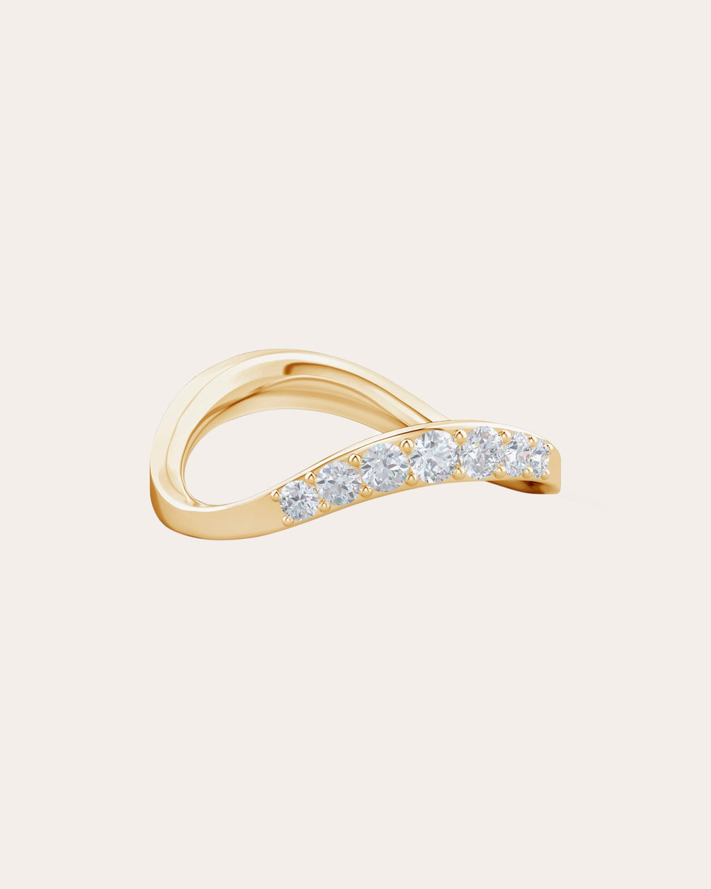 Shangri-La 14K Gold Diamond Ring