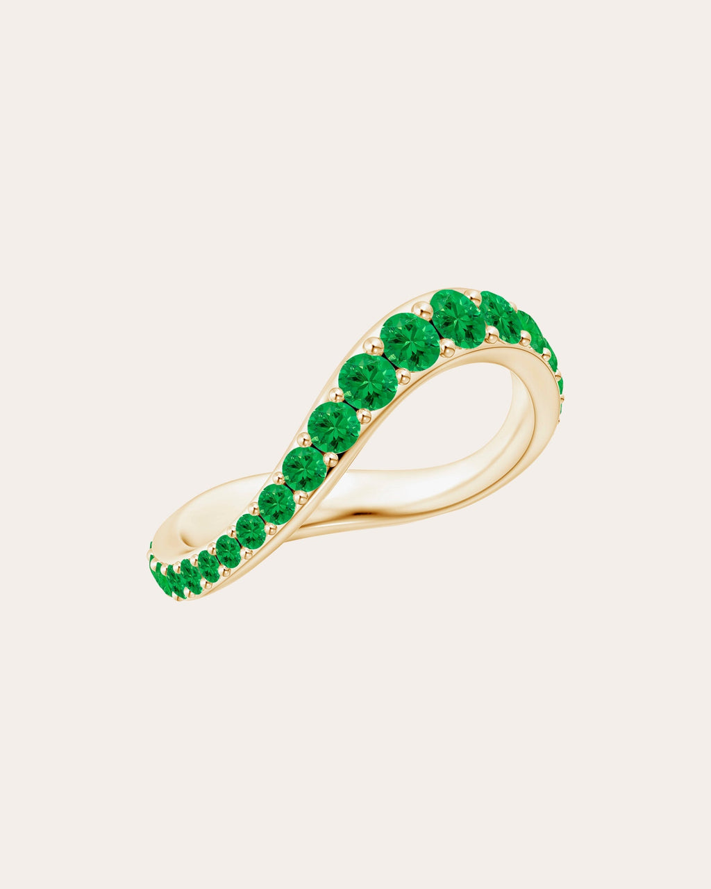 Shangri-La 14K Gold Tsavorite Ring