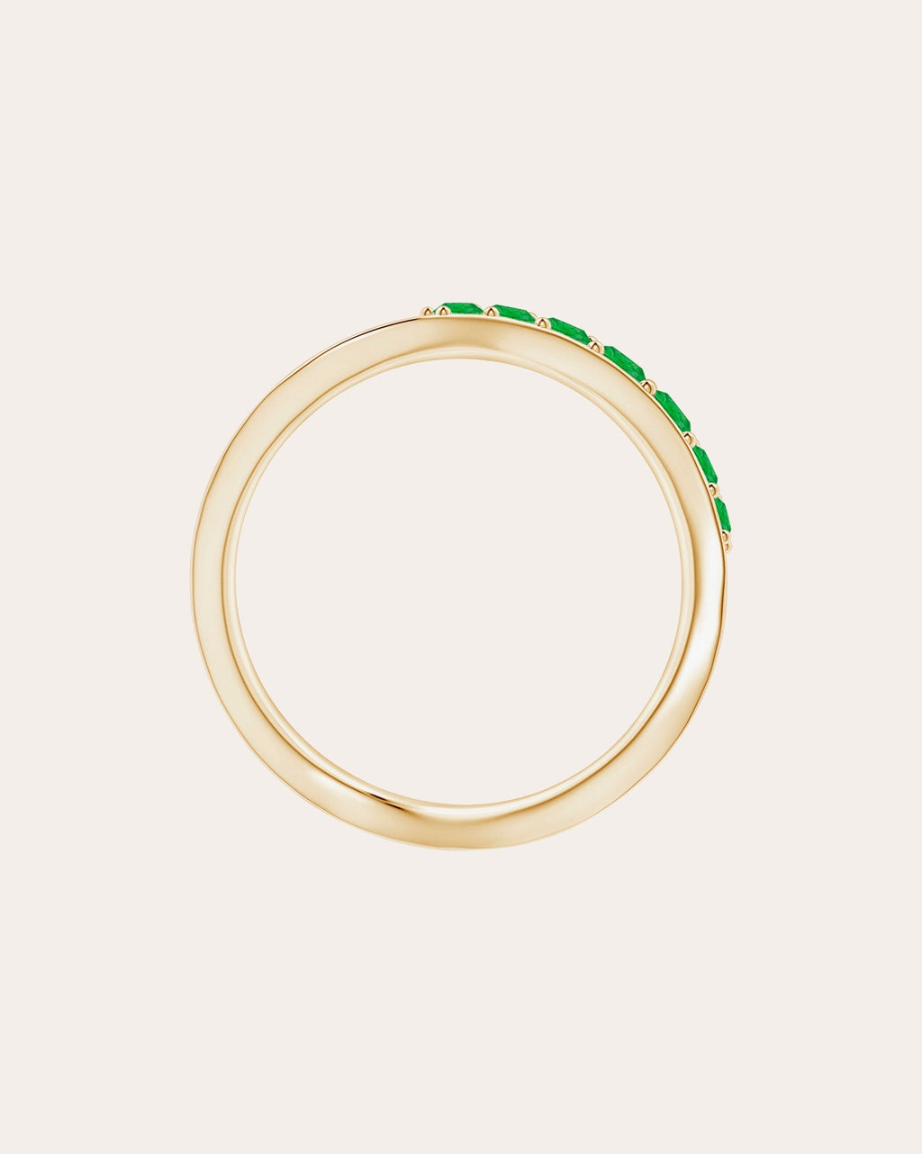 Shangri-La 14K Gold Tsavorite Ring