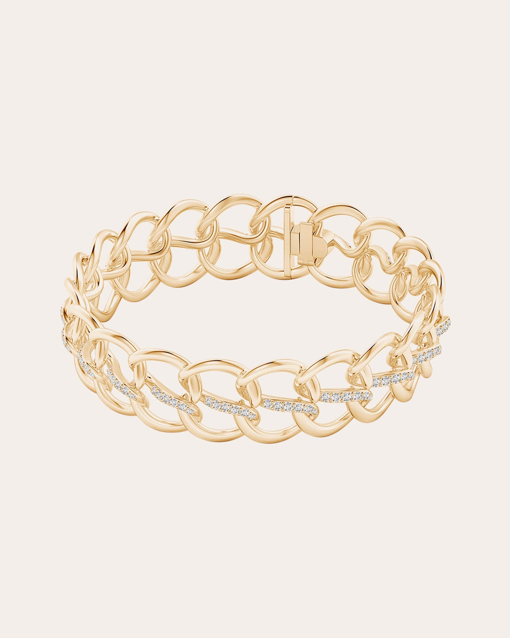 Shangri-La 14K Gold Diamond Yin-Yang Bracelet