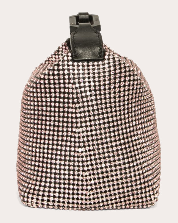 Moon Crystal-Mesh Shoulder Bag