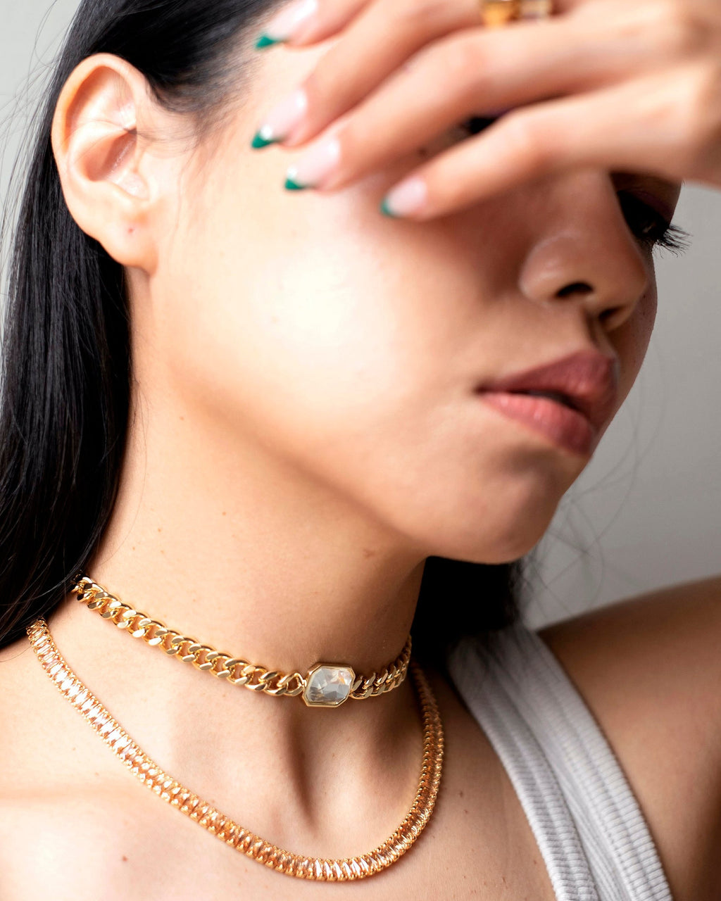 Chunky Gem Choker