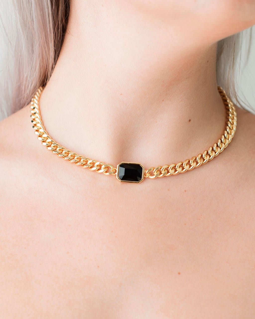 Chunky Gem Choker