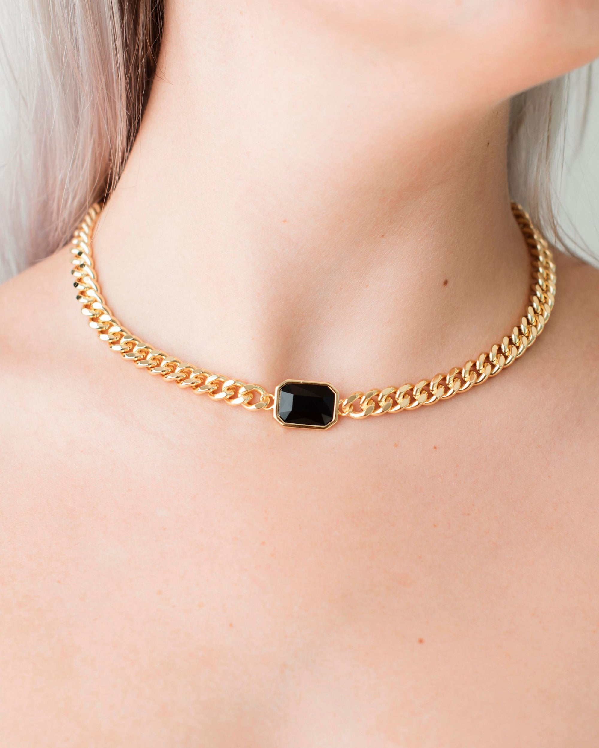 Chunky Gem Choker