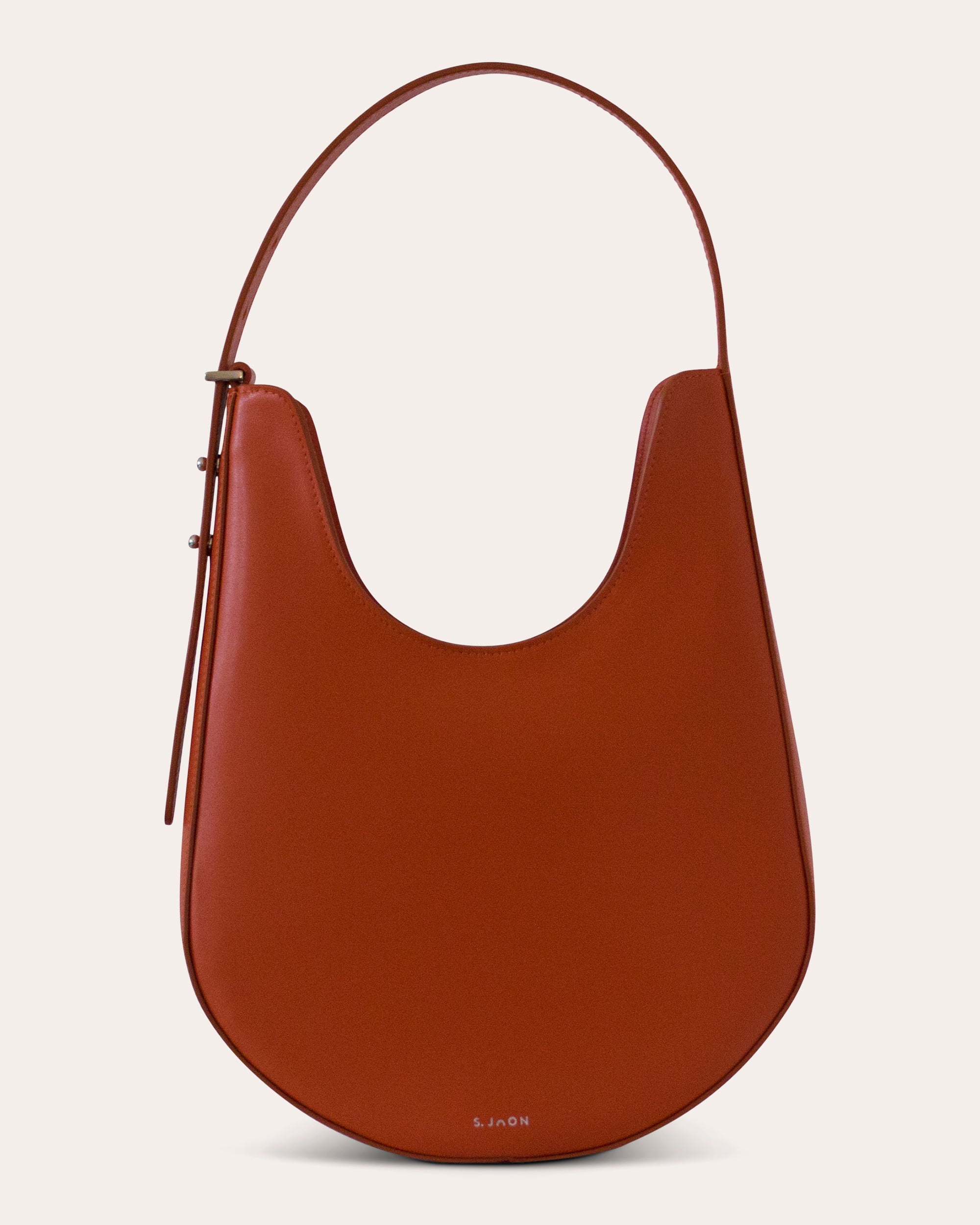 Lunar Leather Shoulder Bag