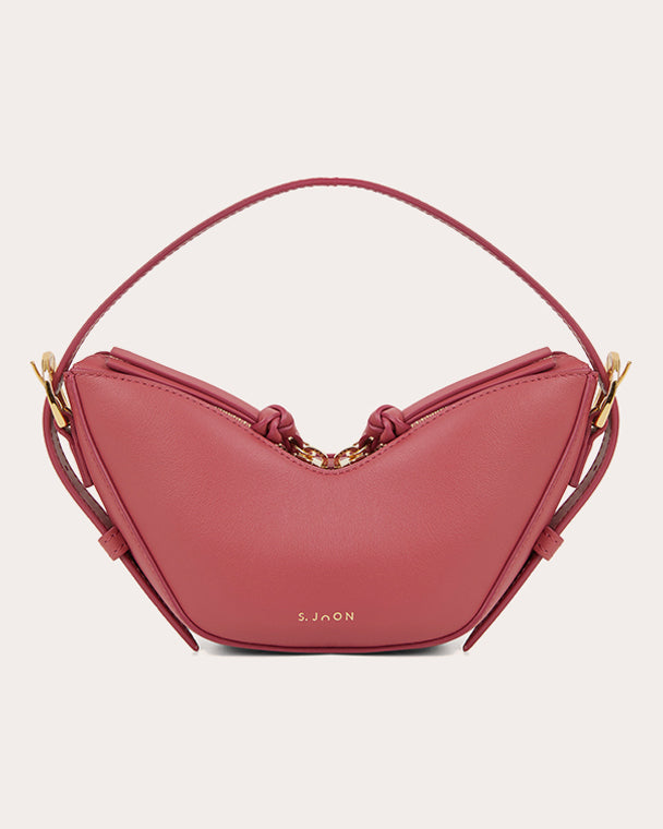 Mini Tulip Leather Shoulder Bag