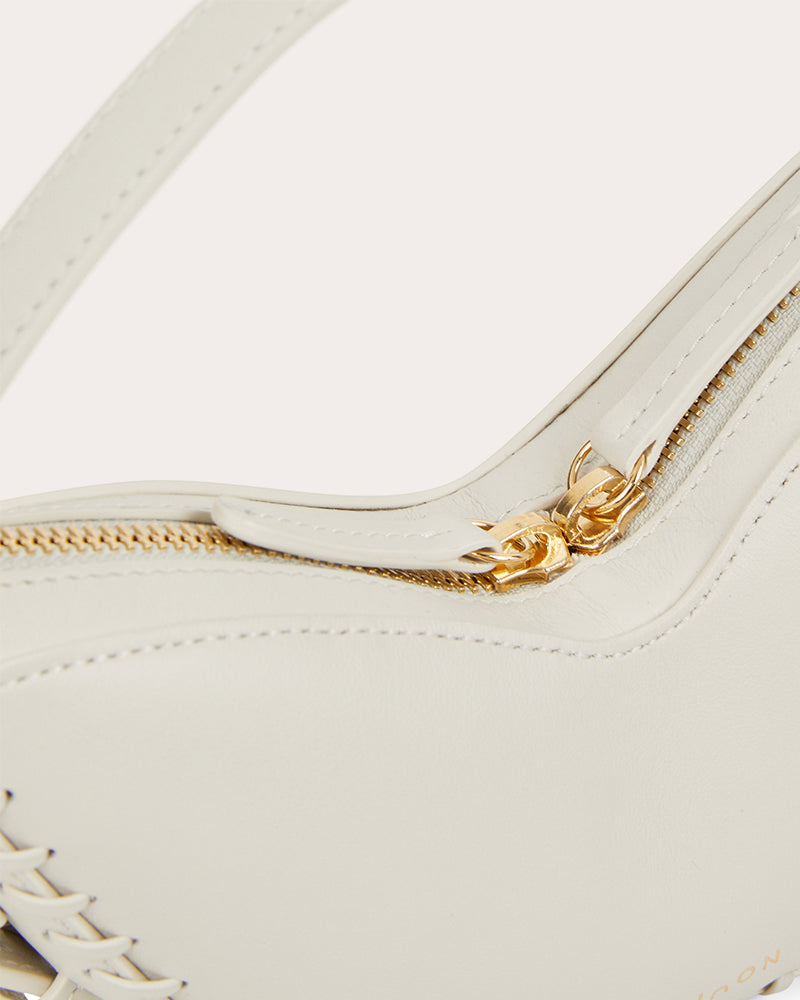 Mini Whipstitch Tulip Baguette Bag