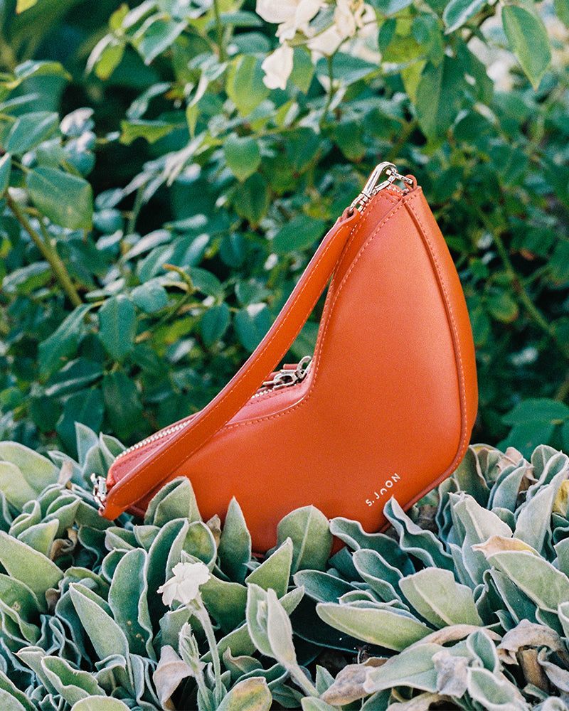 Mini Tulip Leather Shoulder Bag