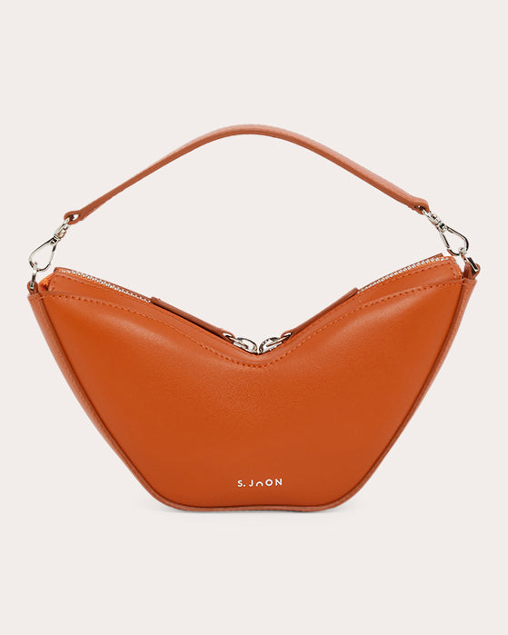 Mini Tulip Leather Shoulder Bag