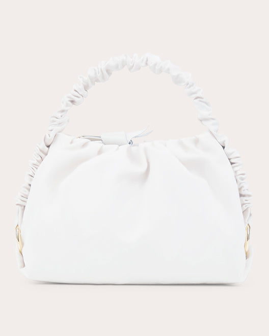 Scrunchie Baby Bao Leather Shoulder Bag