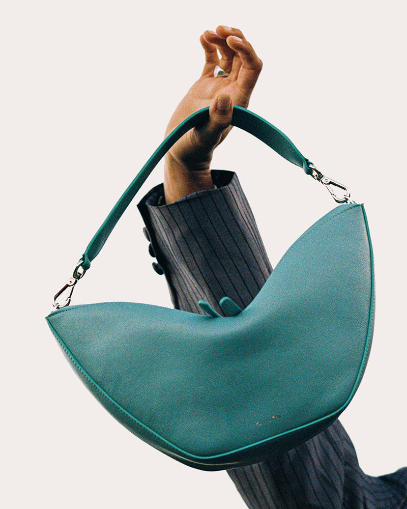 Tulip Leather Shoulder Bag