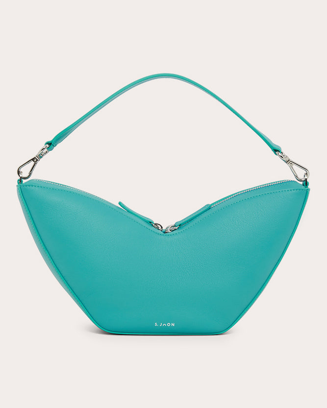 Tulip Leather Shoulder Bag