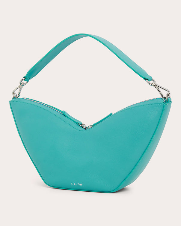 Tulip Leather Shoulder Bag