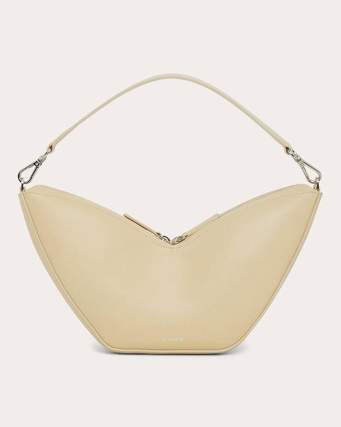 Tulip Leather Shoulder Bag