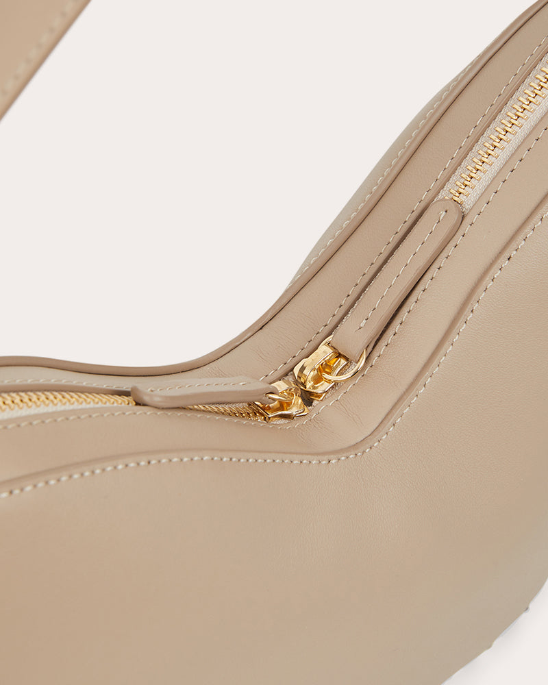 Whipstitch Tulip Baguette Bag