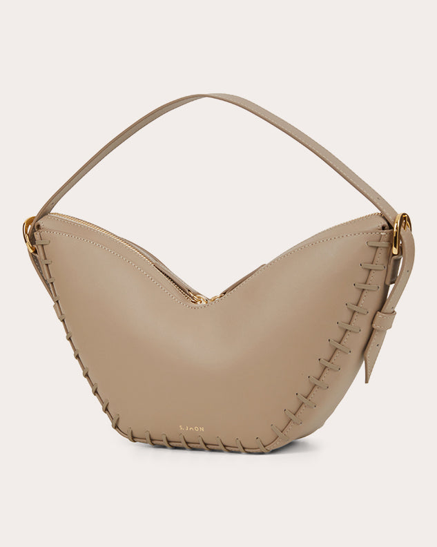 Whipstitch Tulip Baguette Bag