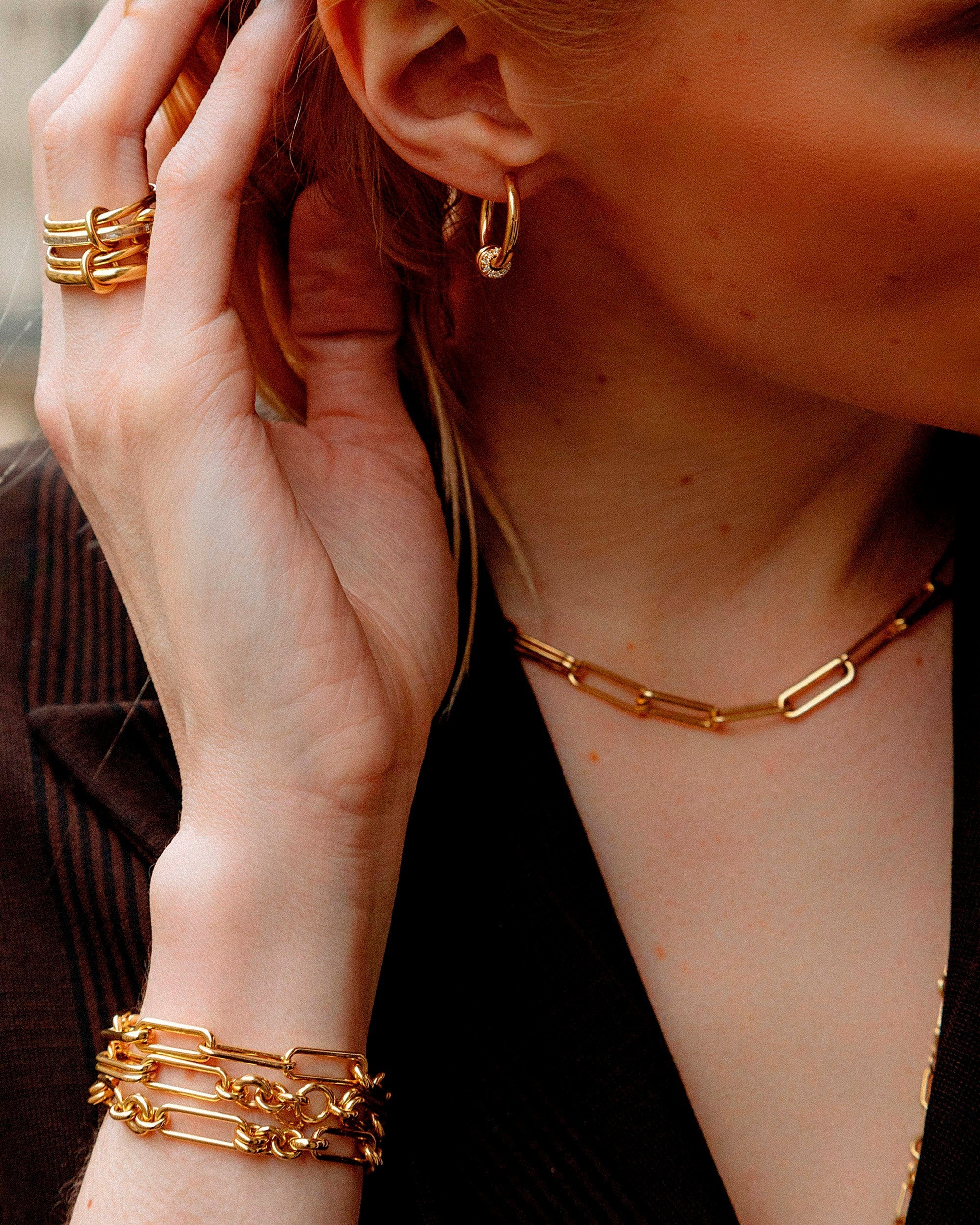 Marius 18K Gold Chain Bracelet