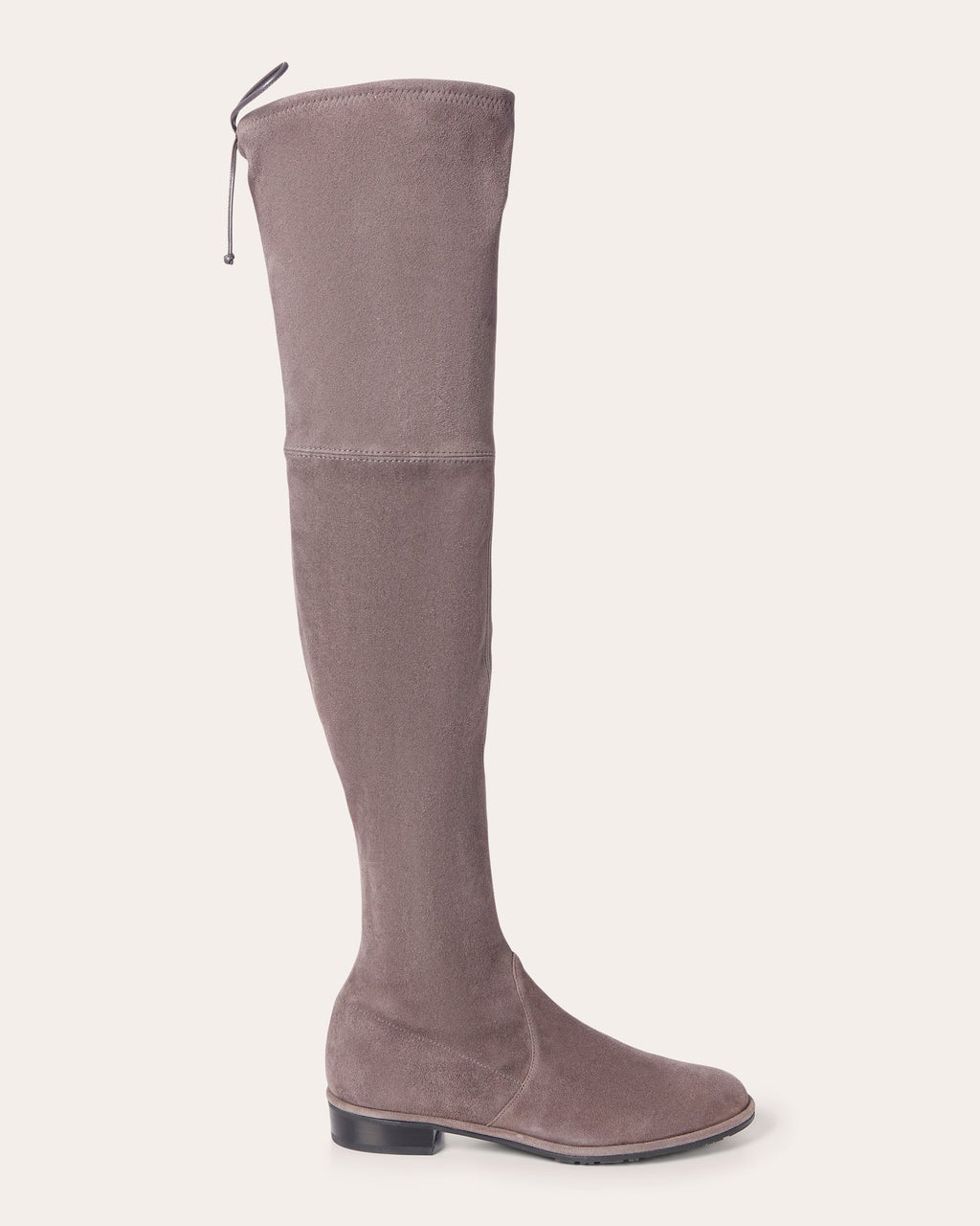 Lowland Stretch-Suede Over-the-Knee Boot