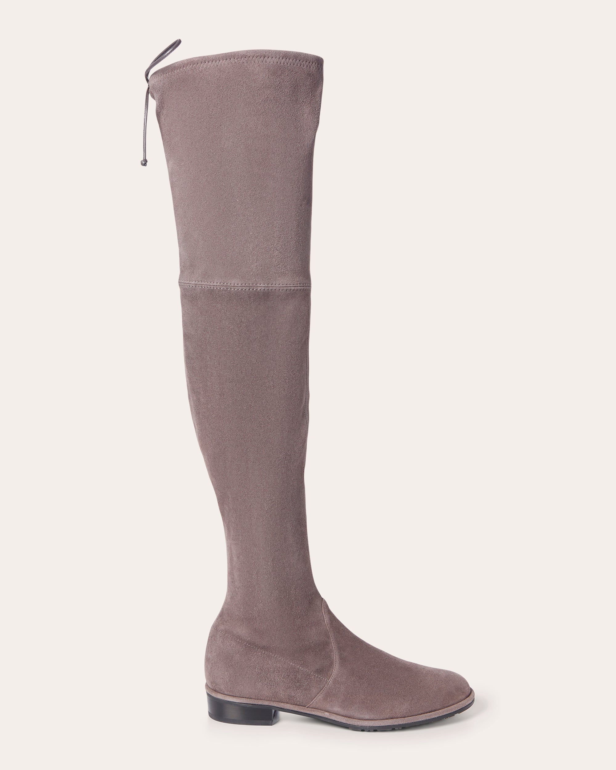 Lowland Stretch-Suede Over-the-Knee Boot